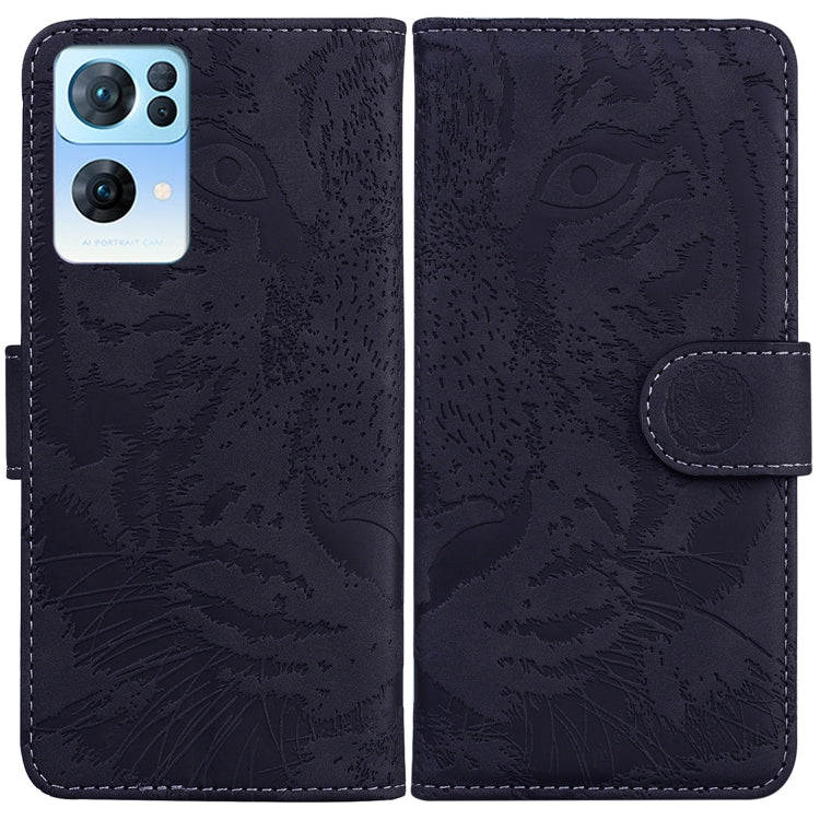 Custodia per telefono in pelle a vibrazione orizzontale con motivo a tigre in rilievo, For OPPO Reno7 Pro 5G, For Xiaomi Redmi Note 11 Pro 4G/5G Overseas Version, For Xiaomi Redmi Note 11 Overseas Version / Redmi Note 11S                               ...