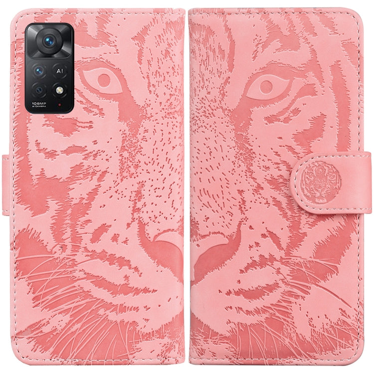 Custodia per telefono in pelle a vibrazione orizzontale con motivo a tigre in rilievo, For OPPO Reno7 Pro 5G, For Xiaomi Redmi Note 11 Pro 4G/5G Overseas Version, For Xiaomi Redmi Note 11 Overseas Version / Redmi Note 11S                               ...