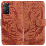 Custodia per telefono in pelle a vibrazione orizzontale con motivo a tigre in rilievo, For OPPO Reno7 Pro 5G, For Xiaomi Redmi Note 11 Pro 4G/5G Overseas Version, For Xiaomi Redmi Note 11 Overseas Version / Redmi Note 11S                               ...