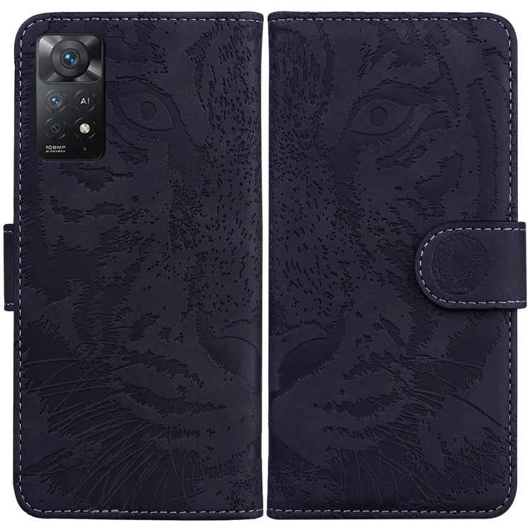 Custodia per telefono in pelle a vibrazione orizzontale con motivo a tigre in rilievo, For OPPO Reno7 Pro 5G, For Xiaomi Redmi Note 11 Pro 4G/5G Overseas Version, For Xiaomi Redmi Note 11 Overseas Version / Redmi Note 11S                               ...