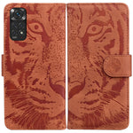 Custodia per telefono in pelle a vibrazione orizzontale con motivo a tigre in rilievo, For OPPO Reno7 Pro 5G, For Xiaomi Redmi Note 11 Pro 4G/5G Overseas Version, For Xiaomi Redmi Note 11 Overseas Version / Redmi Note 11S                               ...