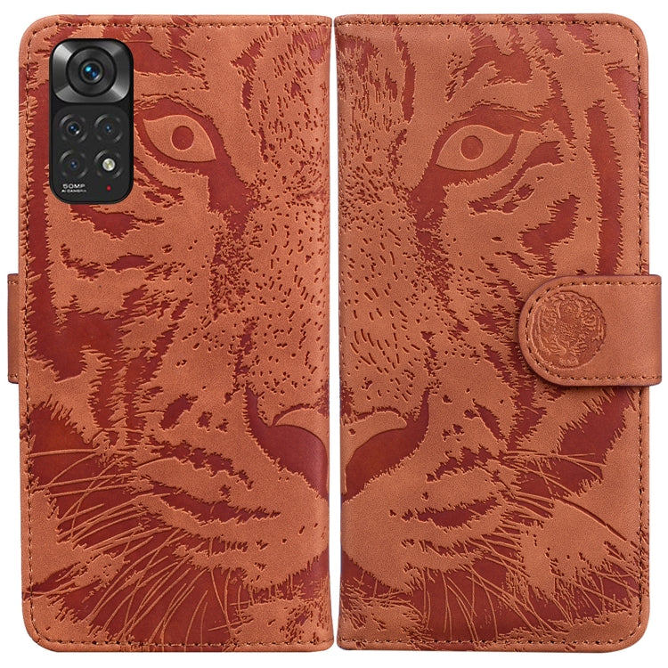 Custodia per telefono in pelle a vibrazione orizzontale con motivo a tigre in rilievo, For OPPO Reno7 Pro 5G, For Xiaomi Redmi Note 11 Pro 4G/5G Overseas Version, For Xiaomi Redmi Note 11 Overseas Version / Redmi Note 11S                               ...