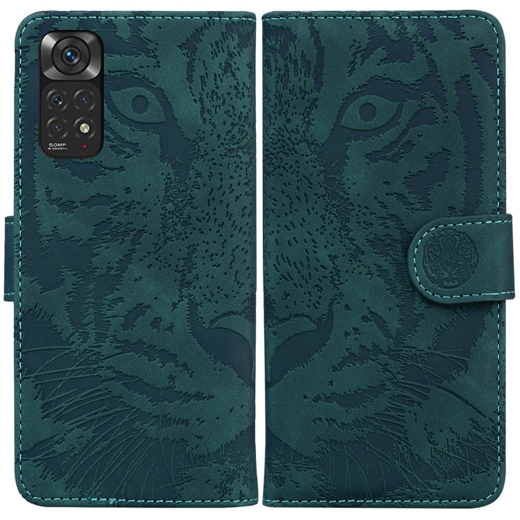 Custodia per telefono in pelle a vibrazione orizzontale con motivo a tigre in rilievo, For OPPO Reno7 Pro 5G, For Xiaomi Redmi Note 11 Pro 4G/5G Overseas Version, For Xiaomi Redmi Note 11 Overseas Version / Redmi Note 11S                               ...