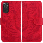 Custodia per telefono in pelle a vibrazione orizzontale con motivo a tigre in rilievo, For OPPO Reno7 Pro 5G, For Xiaomi Redmi Note 11 Pro 4G/5G Overseas Version, For Xiaomi Redmi Note 11 Overseas Version / Redmi Note 11S                               ...