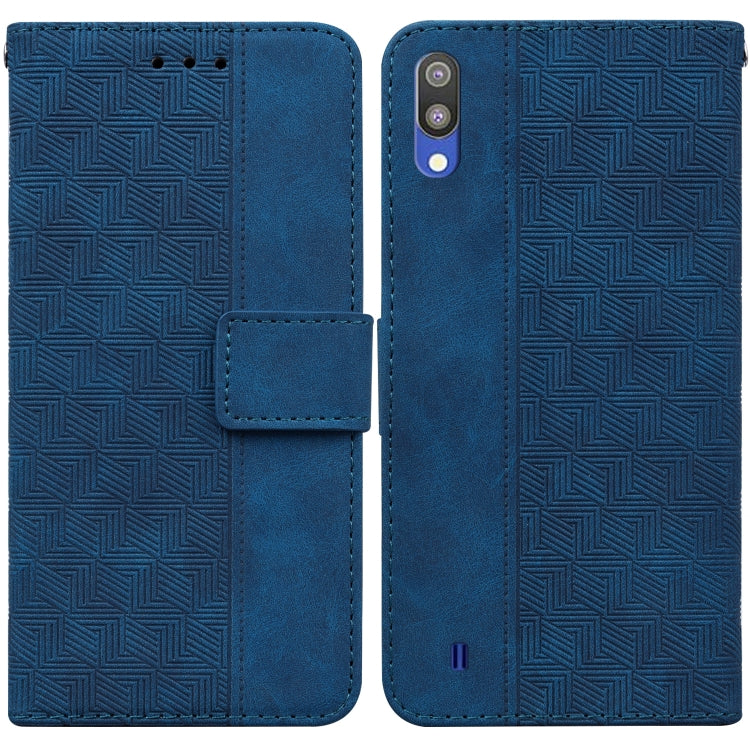 Custodia per telefono in pelle goffrata geometrica, For Samsung Galaxy A10 / M10, For Samsung Galaxy A10e / A20e, For Samsung Galaxy A13 4G, For Samsung Galaxy A20 / A30