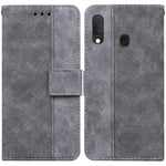 Custodia per telefono in pelle goffrata geometrica, For Samsung Galaxy A10 / M10, For Samsung Galaxy A10e / A20e, For Samsung Galaxy A13 4G, For Samsung Galaxy A20 / A30