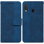 Custodia per telefono in pelle goffrata geometrica, For Samsung Galaxy A10 / M10, For Samsung Galaxy A10e / A20e, For Samsung Galaxy A13 4G, For Samsung Galaxy A20 / A30