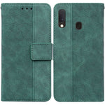 Custodia per telefono in pelle goffrata geometrica, For Samsung Galaxy A10 / M10, For Samsung Galaxy A10e / A20e, For Samsung Galaxy A13 4G, For Samsung Galaxy A20 / A30