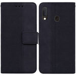 Custodia per telefono in pelle goffrata geometrica, For Samsung Galaxy A10 / M10, For Samsung Galaxy A10e / A20e, For Samsung Galaxy A13 4G, For Samsung Galaxy A20 / A30