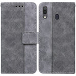 Custodia per telefono in pelle goffrata geometrica, For Samsung Galaxy A10 / M10, For Samsung Galaxy A10e / A20e, For Samsung Galaxy A13 4G, For Samsung Galaxy A20 / A30