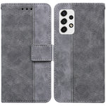 Custodia per telefono in pelle goffrata geometrica, For Samsung Galaxy A33 5G, For Samsung Galaxy A40, For Samsung Galaxy A50 / A30s / A50s, For Samsung Galaxy A53 5G