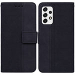 Custodia per telefono in pelle goffrata geometrica, For Samsung Galaxy A33 5G, For Samsung Galaxy A40, For Samsung Galaxy A50 / A30s / A50s, For Samsung Galaxy A53 5G