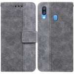 Custodia per telefono in pelle goffrata geometrica, For Samsung Galaxy A33 5G, For Samsung Galaxy A40, For Samsung Galaxy A50 / A30s / A50s, For Samsung Galaxy A53 5G