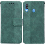 Custodia per telefono in pelle goffrata geometrica, For Samsung Galaxy A33 5G, For Samsung Galaxy A40, For Samsung Galaxy A50 / A30s / A50s, For Samsung Galaxy A53 5G