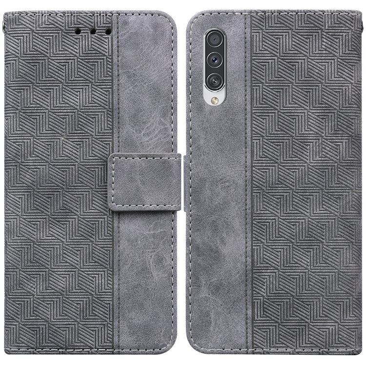Custodia per telefono in pelle goffrata geometrica, For Samsung Galaxy A33 5G, For Samsung Galaxy A40, For Samsung Galaxy A50 / A30s / A50s, For Samsung Galaxy A53 5G