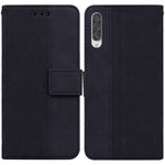 Custodia per telefono in pelle goffrata geometrica, For Samsung Galaxy A33 5G, For Samsung Galaxy A40, For Samsung Galaxy A50 / A30s / A50s, For Samsung Galaxy A53 5G