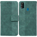 Custodia per telefono in pelle goffrata geometrica, For Samsung Galaxy A70 / A70s, For Samsung Galaxy A73 5G, For Samsung Galaxy M30s / M21, For Samsung Galaxy M52 5G