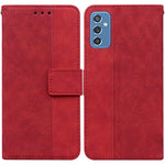 Custodia per telefono in pelle goffrata geometrica, For Samsung Galaxy A70 / A70s, For Samsung Galaxy A73 5G, For Samsung Galaxy M30s / M21, For Samsung Galaxy M52 5G
