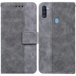 Custodia per telefono in pelle goffrata geometrica, For Samsung Galaxy A11 / M11 EU Version, For Samsung Galaxy A41, For Samsung Galaxy A02s 164.2mm US Version, For Samsung Galaxy A02s 166.5mm EU Version