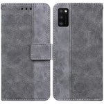 Custodia per telefono in pelle goffrata geometrica, For Samsung Galaxy A11 / M11 EU Version, For Samsung Galaxy A41, For Samsung Galaxy A02s 164.2mm US Version, For Samsung Galaxy A02s 166.5mm EU Version
