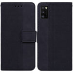 Custodia per telefono in pelle goffrata geometrica, For Samsung Galaxy A11 / M11 EU Version, For Samsung Galaxy A41, For Samsung Galaxy A02s 164.2mm US Version, For Samsung Galaxy A02s 166.5mm EU Version