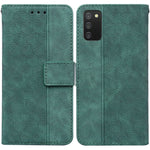 Custodia per telefono in pelle goffrata geometrica, For Samsung Galaxy A03s 164.2mm US Version, For Samsung Galaxy A03s 166.5mm EU Version, For Samsung Galaxy A13 5G, For Samsung Galaxy A23