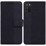 Custodia per telefono in pelle goffrata geometrica, For Samsung Galaxy A03s 164.2mm US Version, For Samsung Galaxy A03s 166.5mm EU Version, For Samsung Galaxy A13 5G, For Samsung Galaxy A23