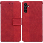 Custodia per telefono in pelle goffrata geometrica, For Samsung Galaxy A03s 164.2mm US Version, For Samsung Galaxy A03s 166.5mm EU Version, For Samsung Galaxy A13 5G, For Samsung Galaxy A23