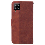 Custodia per telefono in pelle goffrata geometrica, For Samsung Galaxy M42 5G, For Samsung Galaxy A51, For Samsung Galaxy A51 5G, For Samsung Galaxy A52 4G / 5G