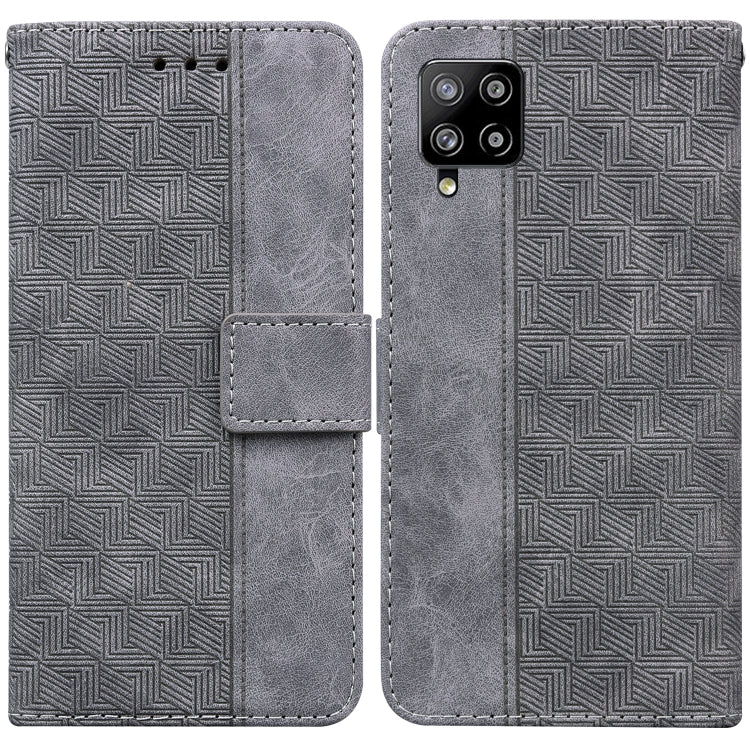 Custodia per telefono in pelle goffrata geometrica, For Samsung Galaxy M42 5G, For Samsung Galaxy A51, For Samsung Galaxy A51 5G, For Samsung Galaxy A52 4G / 5G