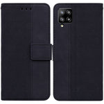 Custodia per telefono in pelle goffrata geometrica, For Samsung Galaxy M42 5G, For Samsung Galaxy A51, For Samsung Galaxy A51 5G, For Samsung Galaxy A52 4G / 5G