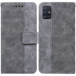Custodia per telefono in pelle goffrata geometrica, For Samsung Galaxy A71, For Samsung Galaxy A71 5G, For Samsung Galaxy A72 4G / 5G, For Samsung Galaxy A02 / M02 Indian Version