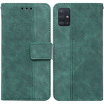 Custodia per telefono in pelle goffrata geometrica, For Samsung Galaxy A71, For Samsung Galaxy A71 5G, For Samsung Galaxy A72 4G / 5G, For Samsung Galaxy A02 / M02 Indian Version