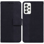 Custodia per telefono in pelle goffrata geometrica, For Samsung Galaxy A71, For Samsung Galaxy A71 5G, For Samsung Galaxy A72 4G / 5G, For Samsung Galaxy A02 / M02 Indian Version