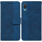 Custodia per telefono in pelle goffrata geometrica, For Samsung Galaxy A71, For Samsung Galaxy A71 5G, For Samsung Galaxy A72 4G / 5G, For Samsung Galaxy A02 / M02 Indian Version