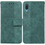 Custodia per telefono in pelle goffrata geometrica, For Samsung Galaxy A71, For Samsung Galaxy A71 5G, For Samsung Galaxy A72 4G / 5G, For Samsung Galaxy A02 / M02 Indian Version