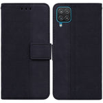 Custodia per telefono in pelle goffrata geometrica, For Samsung Galaxy A12 5G, For Samsung Galaxy A21s, For Samsung Galaxy A22 4G, For Samsung Galaxy A31