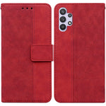 Custodia per telefono in pelle goffrata geometrica, For Samsung Galaxy A32 4G, For Samsung Galaxy A32 5G, For Samsung Galaxy A42 5G, For Samsung Galaxy F22 4G