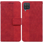 Custodia per telefono in pelle goffrata geometrica, For Samsung Galaxy A32 4G, For Samsung Galaxy A32 5G, For Samsung Galaxy A42 5G, For Samsung Galaxy F22 4G