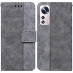Custodia per telefono in pelle goffrata geometrica, For Xiaomi 12 / 12X, For Xiaomi 12 Pro, For Xiaomi Mi 10T Lite 5G, For Xiaomi Mi 10T Pro 5G / 10T 5G