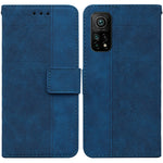 Custodia per telefono in pelle goffrata geometrica, For Xiaomi 12 / 12X, For Xiaomi 12 Pro, For Xiaomi Mi 10T Lite 5G, For Xiaomi Mi 10T Pro 5G / 10T 5G
