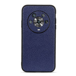 Cassa del telefono in vera pelle con texture Litchi con foro accurato, For Honor Magic4, For Honor Magic4 Pro