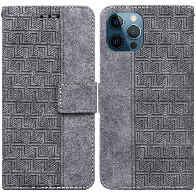 Custodia portafoglio in pelle goffrata per iPhone SE 2022 e 8