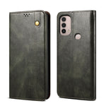 Custodia per telefono in pelle con trama di cavallo pazzo in cera d'olio, For Motorola Moto E40 / E30 / E20, For OnePlus Nord N20 5G, For Google Pixel 6a, For Xiaomi Redmi Note 11 Pro 4G / 5G