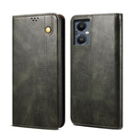 Custodia per telefono in pelle con trama di cavallo pazzo in cera d'olio, For Motorola Moto E40 / E30 / E20, For OnePlus Nord N20 5G, For Google Pixel 6a, For Xiaomi Redmi Note 11 Pro 4G / 5G
