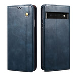 Custodia per telefono in pelle con trama di cavallo pazzo in cera d'olio, For Motorola Moto E40 / E30 / E20, For OnePlus Nord N20 5G, For Google Pixel 6a, For Xiaomi Redmi Note 11 Pro 4G / 5G
