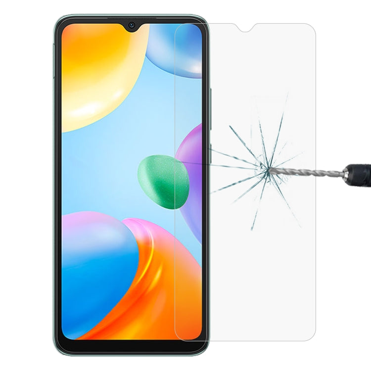 Pellicola in vetro temperato 9H 2.5D da 0,26 mm, For Xiaomi Redmi 10C / 10 India Version(1 PC)