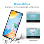 50 pellicole in vetro temperato da 0,26 mm 9H 2,5D, For Xiaomi Redmi 10C / 10 India Version(50 PCS)
