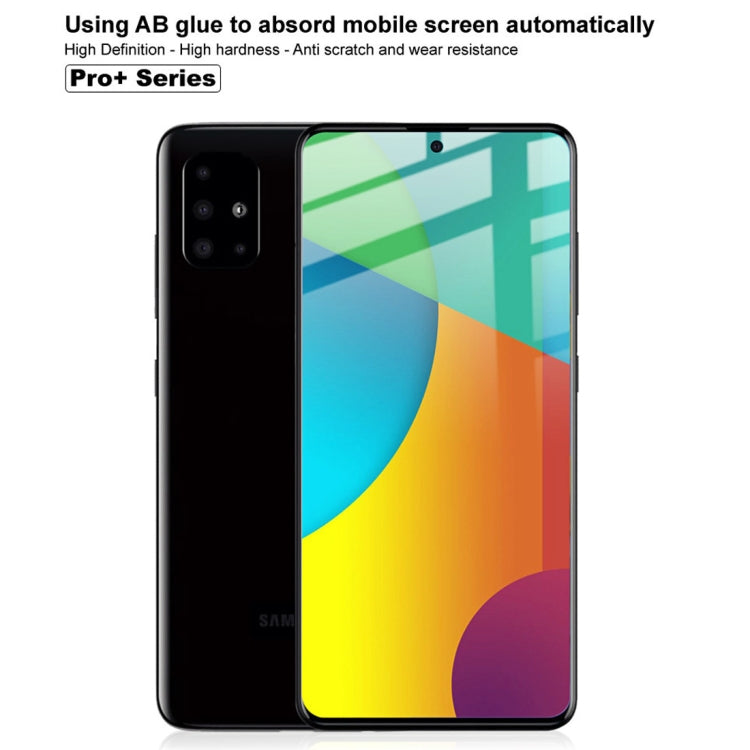 Pellicola in vetro temperato a schermo intero IMAK 9H versione Pro+, For Huawei nova 6 SE, For Huawei nova 6, For Huawei Honor V30 / V30 Pro, For Xiaomi Redmi 8, For Xiaomi Redmi 8A, For Galaxy A51