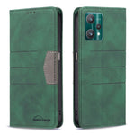 Custodia per telefono in pelle con giunzione magnetica, For OPPO Realme 9i / A36, For OPPO Realme 9 Pro, For OPPO Realme 9 Pro+